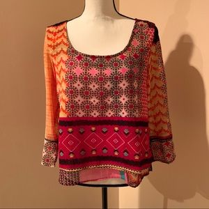 Cute Patrons of Peace Boho Top